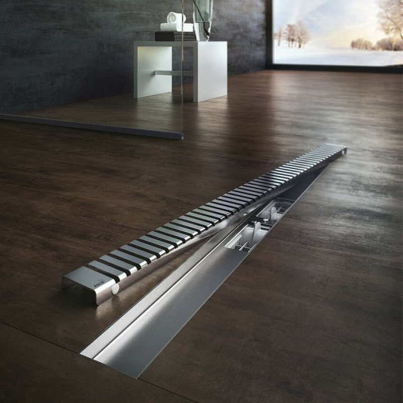 AlcaPlast 2" Linear Grid Shower Drain Wayfair